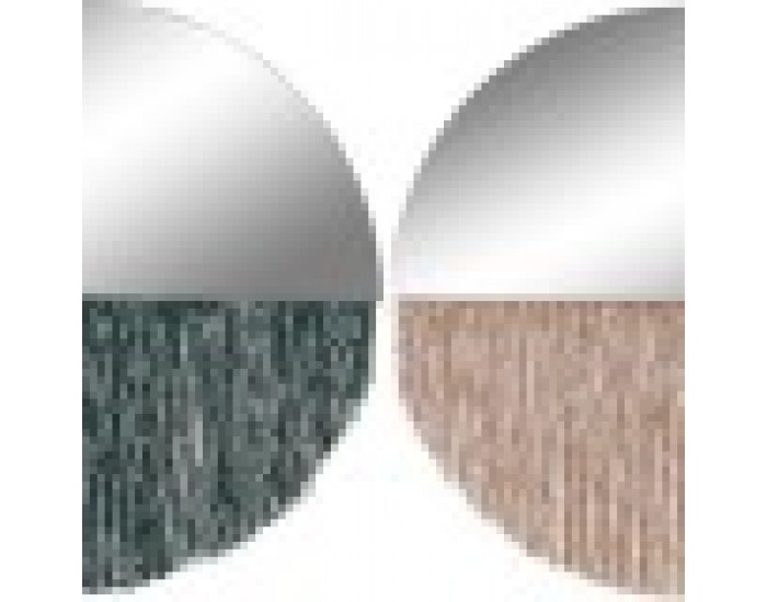 Стенно огледало DKD Home Decor полиестер Дървен (2 pcs)