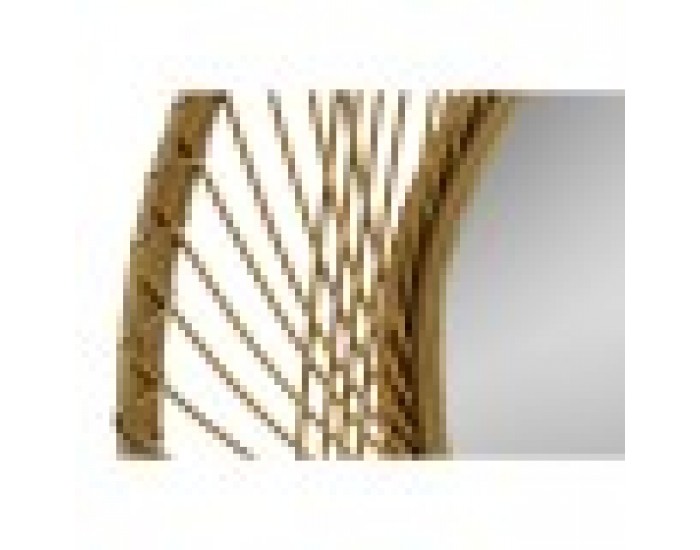 Стенно огледало Home ESPRIT Естествен Тропически 70 x 2 x 70 cm