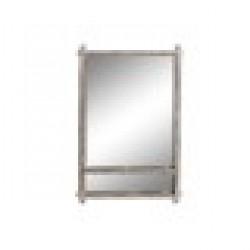 Стенно огледало DKD Home Decor Естествен Дървен Кристал Vintage 47 x 8 x 70 cm - Măsuțe de toaletă și oglinzi