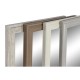 Стенно огледало Home ESPRIT Бял Кафяв Бежов Сив Кристал полистирен 36 x 2 x 125 cm (4 броя)