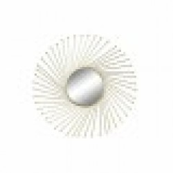 Стенно огледало DKD Home Decor Златен Метал Кристал 84 x 2,5 x 84 cm - Măsuțe de toaletă și oglinzi