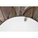 Стенно огледало Home ESPRIT Златен Метал Лист на растение 76,5 x 8 x 76,5 cm