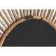 Стенно огледало Home ESPRIT Естествен Бамбук Pатан 120 x 2 x 120 cm