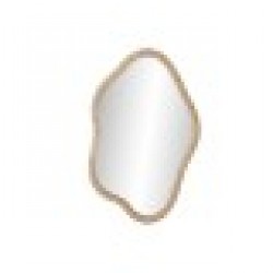 Стенно огледало Home ESPRIT Естествен Кристал Pатан Scandi 63,5 x 4,5 x 101 cm - Home esprit
