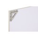 Стенно огледало Home ESPRIT Бял Кафяв Бежов Сив Кристал полистирен 70 x 2 x 97 cm (4 броя)