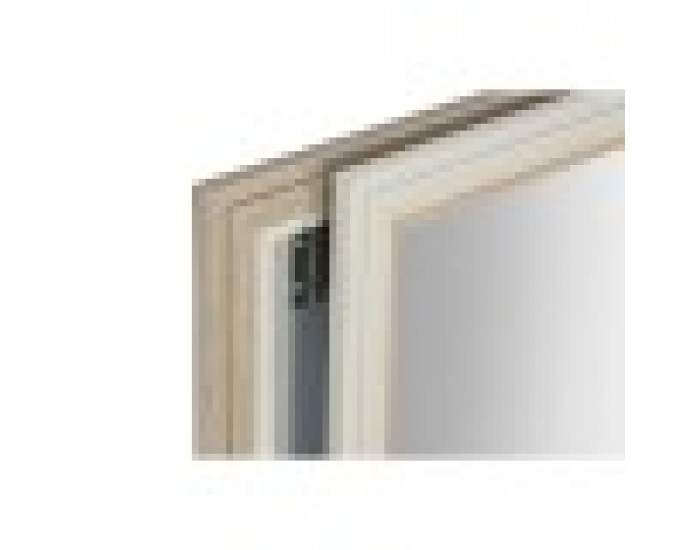 Стенно огледало Home ESPRIT Бял Кафяв Бежов Сив Кристал полистирен 70 x 2 x 97 cm (4 броя)
