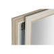 Стенно огледало Home ESPRIT Бял Кафяв Бежов Сив Кристал полистирен 70 x 2 x 97 cm (4 броя)