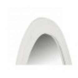 Стенно огледало Home ESPRIT Бял Модерен 120 x 3 x 70 cm - Home esprit