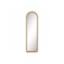 Стенно огледало Home ESPRIT Естествен Кристал Scandi 48,5 x 4,5 x 170 cm - Home esprit