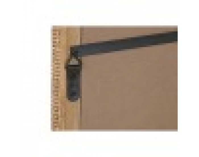 Стенно огледало Home ESPRIT Естествен Кристал Scandi 48,5 x 4,5 x 170 cm