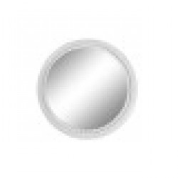 Стенно огледало Home ESPRIT Бял Метал Град 85,5 x 9,5 x 85,5 cm - Home esprit