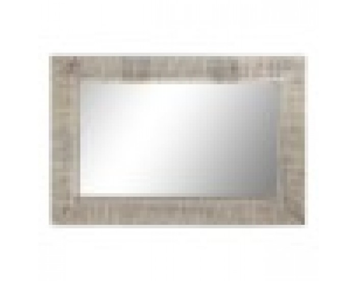 Стенно огледало Home ESPRIT Бял Модерен Гранитогрес 63,5 X 4 X 94 cm