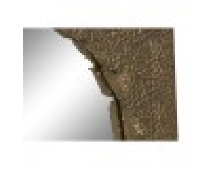Стенно огледало Home ESPRIT Златен Метал 80 x 6 x 80 cm