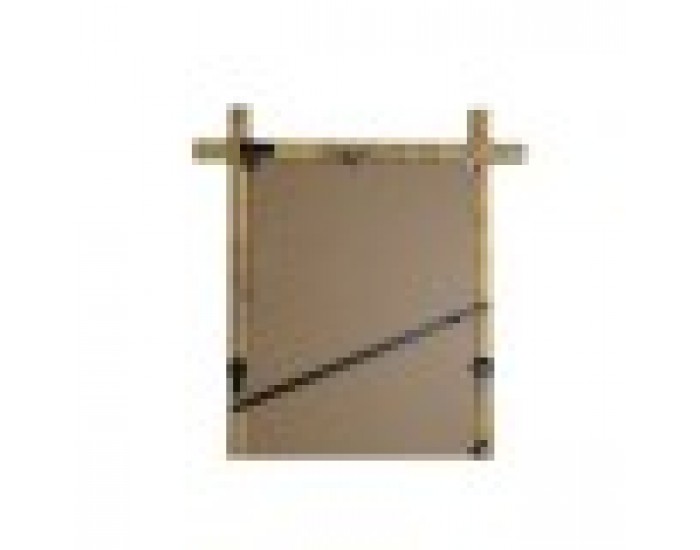 Стенно огледало Home ESPRIT Естествен Град 60 x 3 x 170 cm
