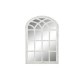 Стенно огледало DKD Home Decor Бял Кристал Дървен MDF (81 x 3 x 121.5 cm)