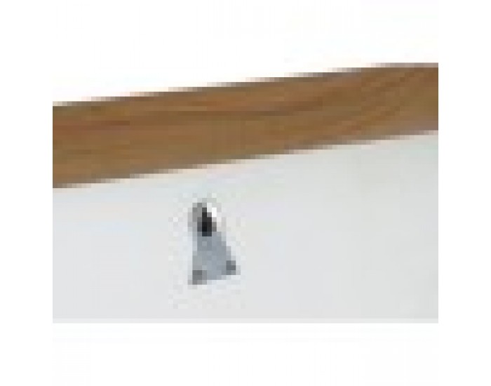 Стенно огледало DKD Home Decor Бял Кафяв Aкациево дърво Дърво манго Град 90 x 1,5 x 113 cm