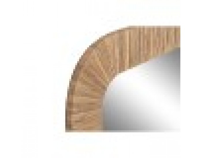 Стенно огледало Home ESPRIT Кафяв Естествен Ела Колониален 70 x 3 x 100 cm