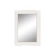 Стенно огледало Home ESPRIT Бял Дървен 85 x 5 x 120 cm