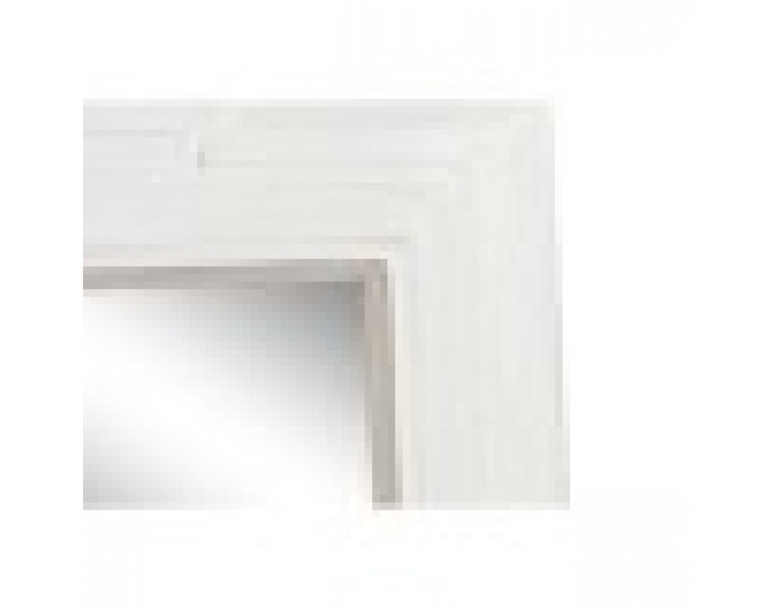 Стенно огледало Home ESPRIT Бял Дървен 85 x 5 x 120 cm