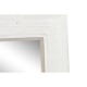 Стенно огледало Home ESPRIT Бял Дървен 85 x 5 x 120 cm