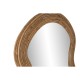 Стенно огледало Home ESPRIT Естествен Кристал Pатан Град 62,5 x 3 x 150,5 cm