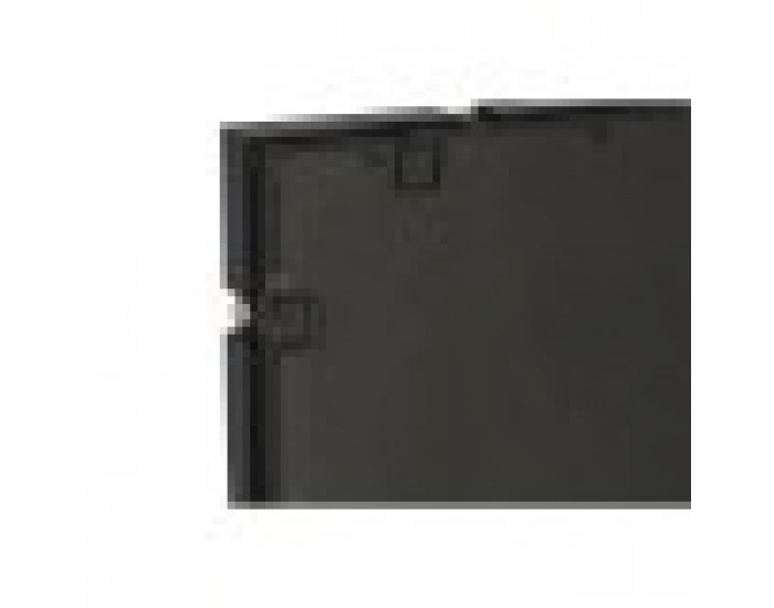 Стенно огледало Home ESPRIT Черен Златен Кристал Желязо 64,5 x 5 x 96,5 cm