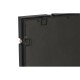 Стенно огледало Home ESPRIT Черен Златен Кристал Желязо 64,5 x 5 x 96,5 cm