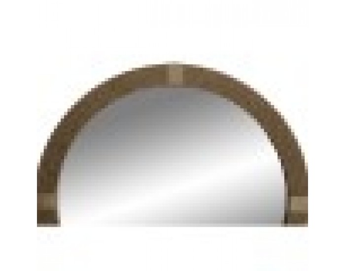 Стенно огледало Home ESPRIT Естествен 90 x 3 x 90 cm