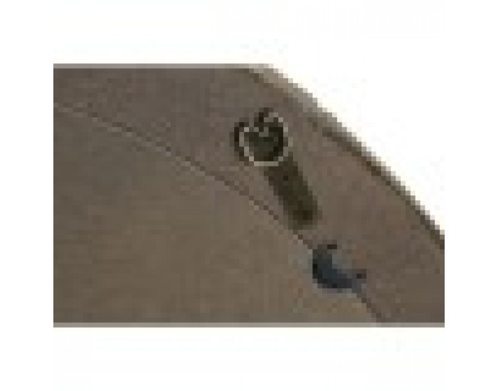 Стенно огледало Home ESPRIT Естествен 90 x 3 x 90 cm