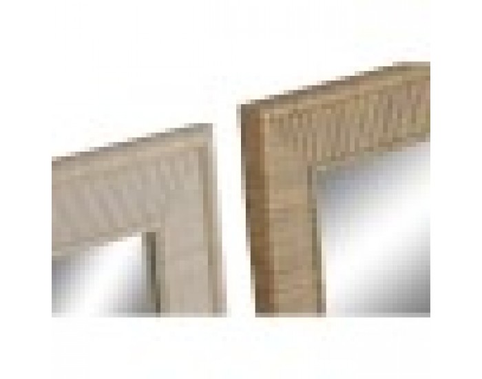 Стенно огледало Home ESPRIT Кафяв Естествен Scandi 93,5 X 2,5 X 134 cm (2 броя)