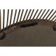 Стенно огледало Home ESPRIT Естествен Тропически 110 x 2,5 x 110 cm