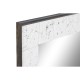 Стенно огледало DKD Home Decor 130 x 4 x 70 cm Кристал Бял Дърво манго Модерен