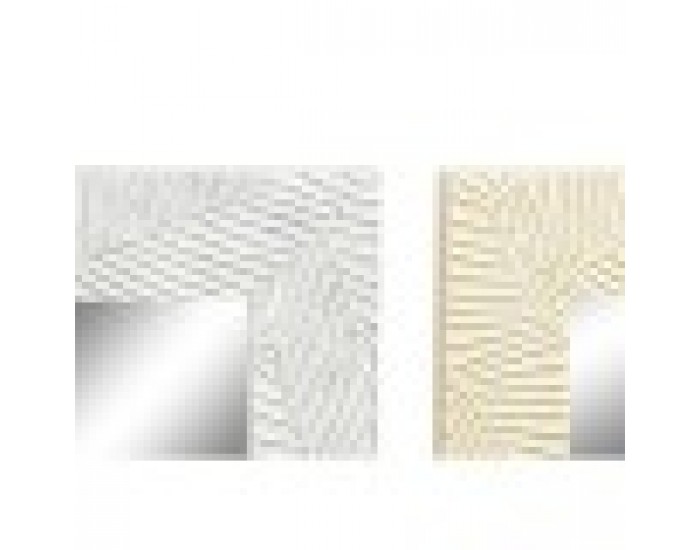 Стенно огледало DKD Home Decor Кристал полистирен Тропически Лист на растение (70 x 2 x 97 cm) (4 броя)