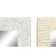 Стенно огледало DKD Home Decor Кристал полистирен Тропически Лист на растение (70 x 2 x 97 cm) (4 броя)