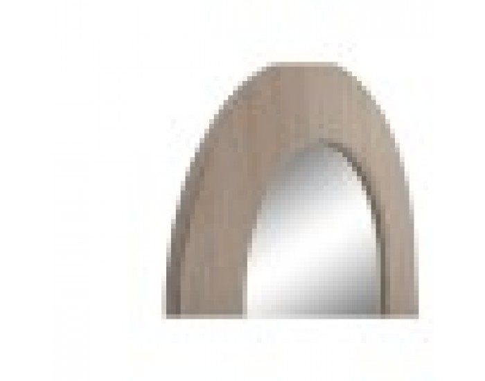 Стенно огледало Home ESPRIT Естествен Огледало Дървен MDF Град 65 x 2,2 x 160 cm