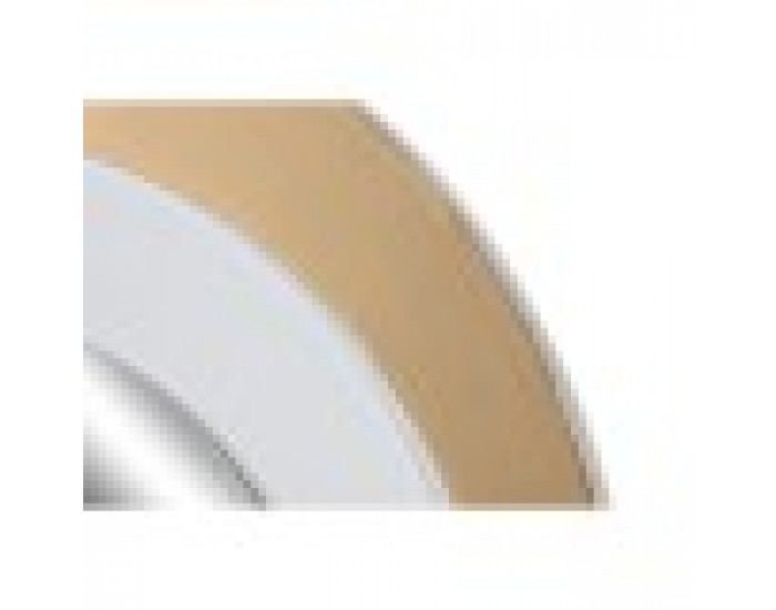 Стенно огледало Home ESPRIT Бял Златен Кристал Желязо 90 x 4 x 90 cm