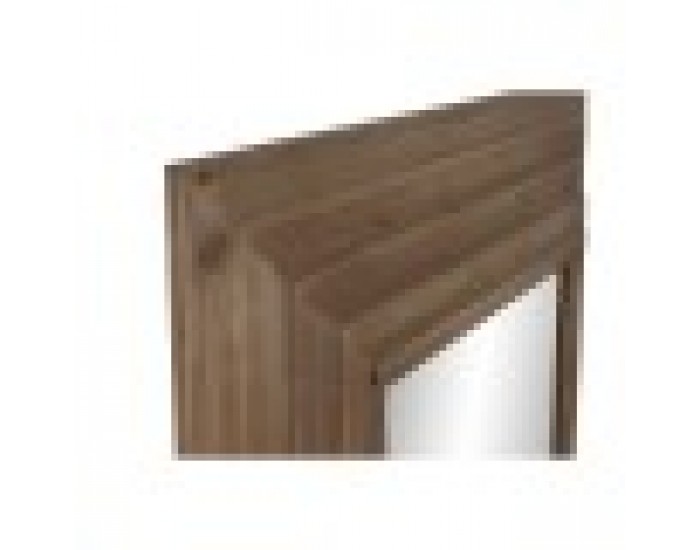 Стенно огледало Home ESPRIT Кафяв Естествен Ела Модерен 104 x 9 x 135 cm