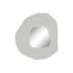 Стенно огледало Home ESPRIT Бял 90 X 4 X 97 cm - Home esprit
