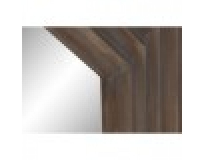 Стенно огледало Home ESPRIT Кафяв Естествен Ела Модерен 119 x 9 x 119 cm