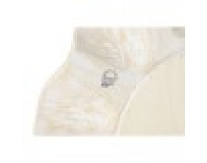 Стенно огледало Home ESPRIT Бял Гранитогрес Дърворезба 76 x 7 x 76 cm