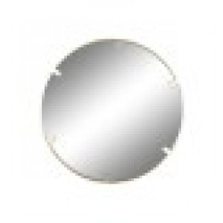 Стенно огледало Home ESPRIT Златен Кристал Желязо 122 x 4 x 122 cm - Home esprit
