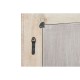 Стенно огледало Home ESPRIT Бял Естествен Дърво манго Слон Индианец 83 x 4 x 121 cm