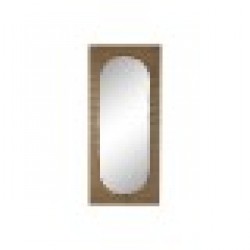 Стенно огледало Home ESPRIT Златен Метал 80 x 6 x 180 cm - Home esprit