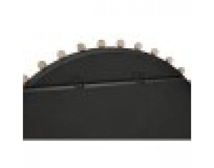 Стенно огледало Home ESPRIT Черен Естествен Кристал Желязо Модерен Топки 113 x 4,5 x 113 cm