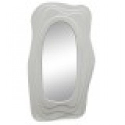 Стенно огледало Home ESPRIT Бял 90 X 4 X 165 cm - Home esprit