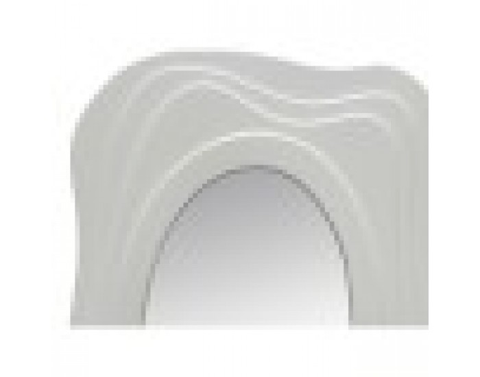 Стенно огледало Home ESPRIT Бял 90 X 4 X 165 cm