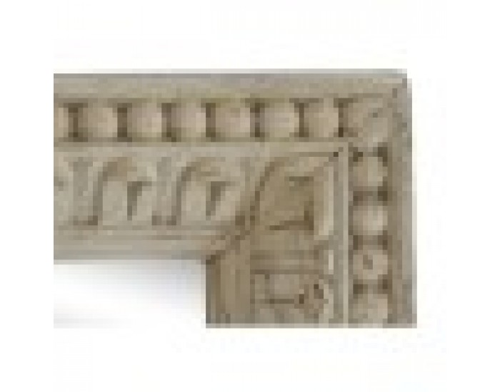 Стенно огледало Home ESPRIT Естествен 75 x 8 x 103 cm