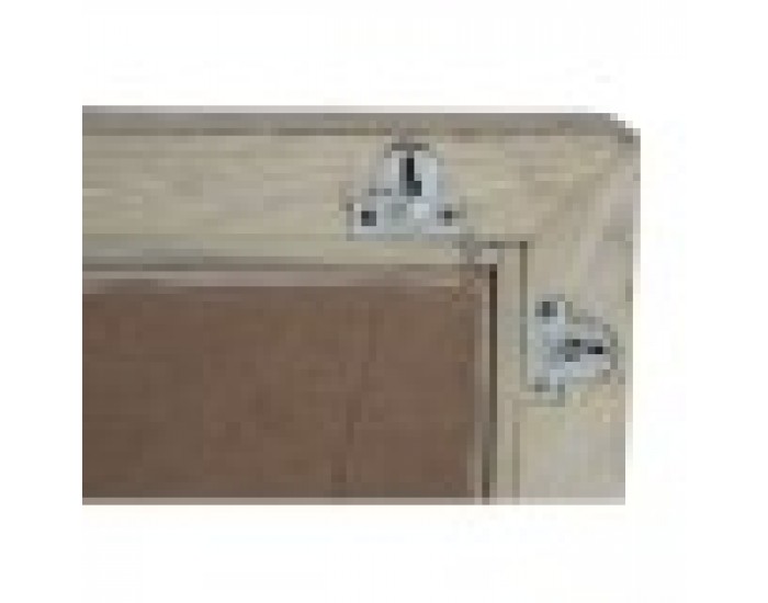 Стенно огледало Home ESPRIT Естествен 75 x 8 x 103 cm