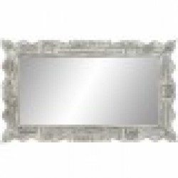 Стенно огледало DKD Home Decor 148 x 3 x 86 cm Кристал Златен Дървен Дърво манго - Măsuțe de toaletă și oglinzi
