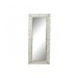 Стенно огледало Home ESPRIT Бял Кристал Дървен MDF Индианец Гранитогрес 66 x 3 x 164 cm - Home esprit